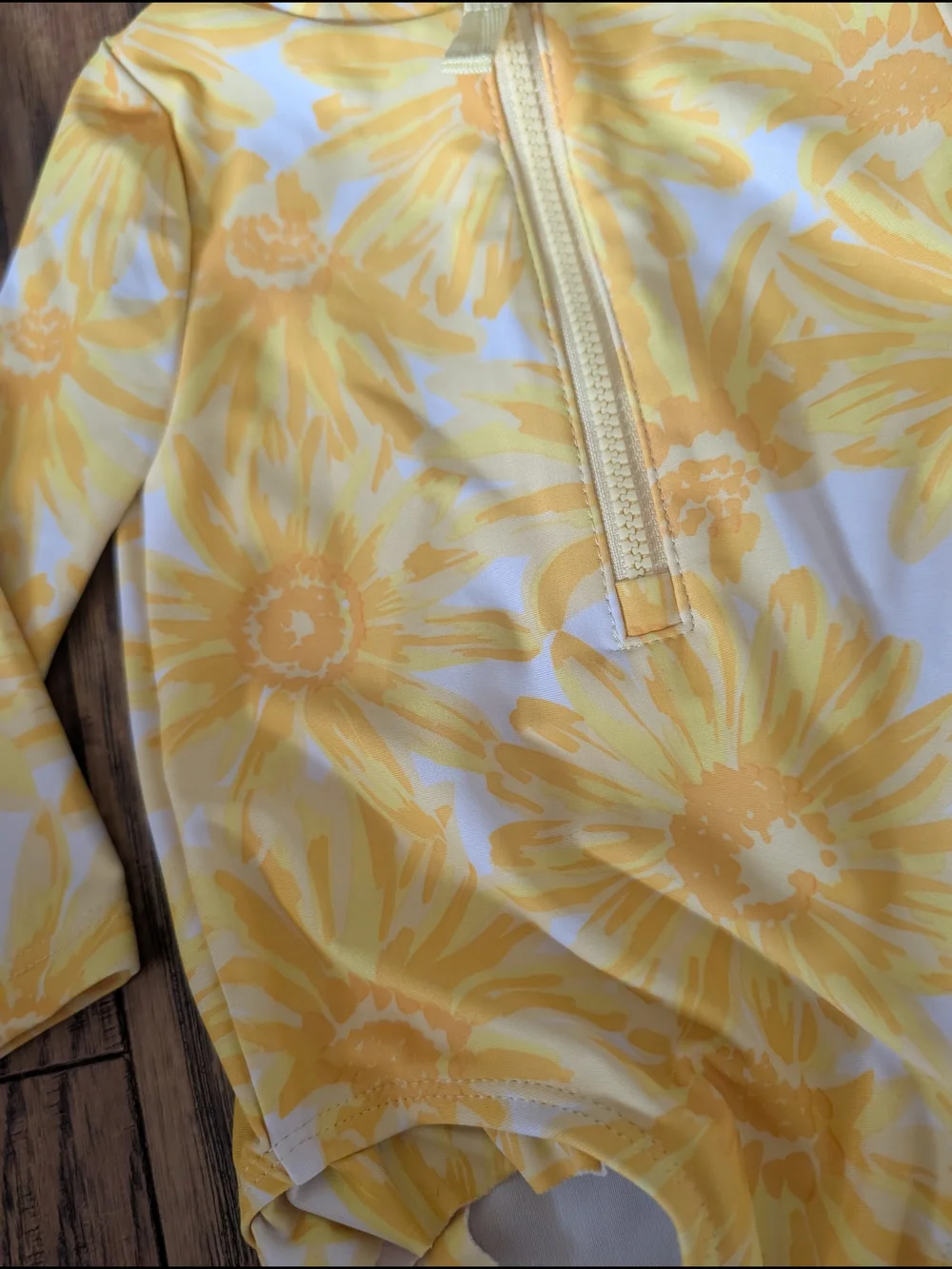 Set Of 2 Carter's One-Piece Long Sleeve Swimsuits Size 6m